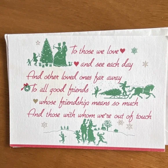 Vintage Holiday Greeting Cards Lot Famous Artists Studios Missouri Embossed - Picture 5 of 14